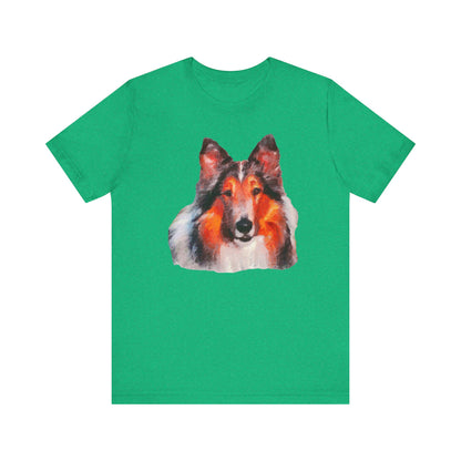 Rough Coated Collie Love Unisex Tee