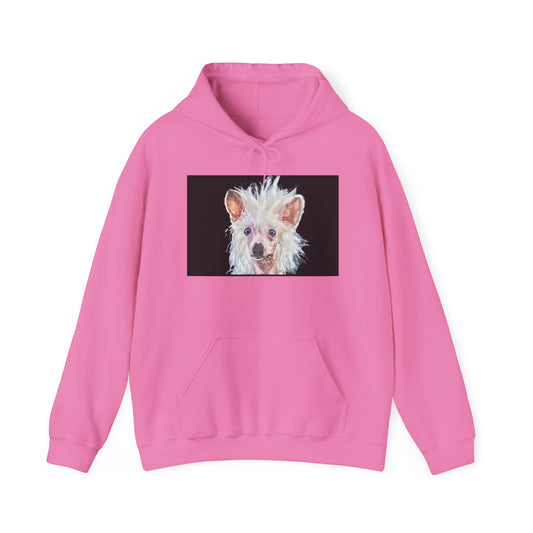 Chinese Crested Unisex 50/50 Hooded Sweatshirt