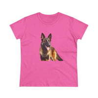 Schapendoes - Dutch Sheepdog - Women's Midweight Cotton Tee