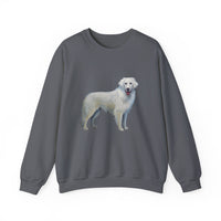 Slovensky Cuvac Unisex 50/50 Crewneck Sweatshirt