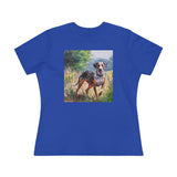 Catahoula Women's Relaxed Fit Ringspun Cotton Tee - Effortless Chic Everyday