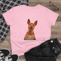 Peruvian Inca Orchid Women's Midweight Cotton Tee
