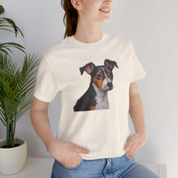 Teddy Roosevelt Terrier Unisex Jersey Short Sleeve Tee