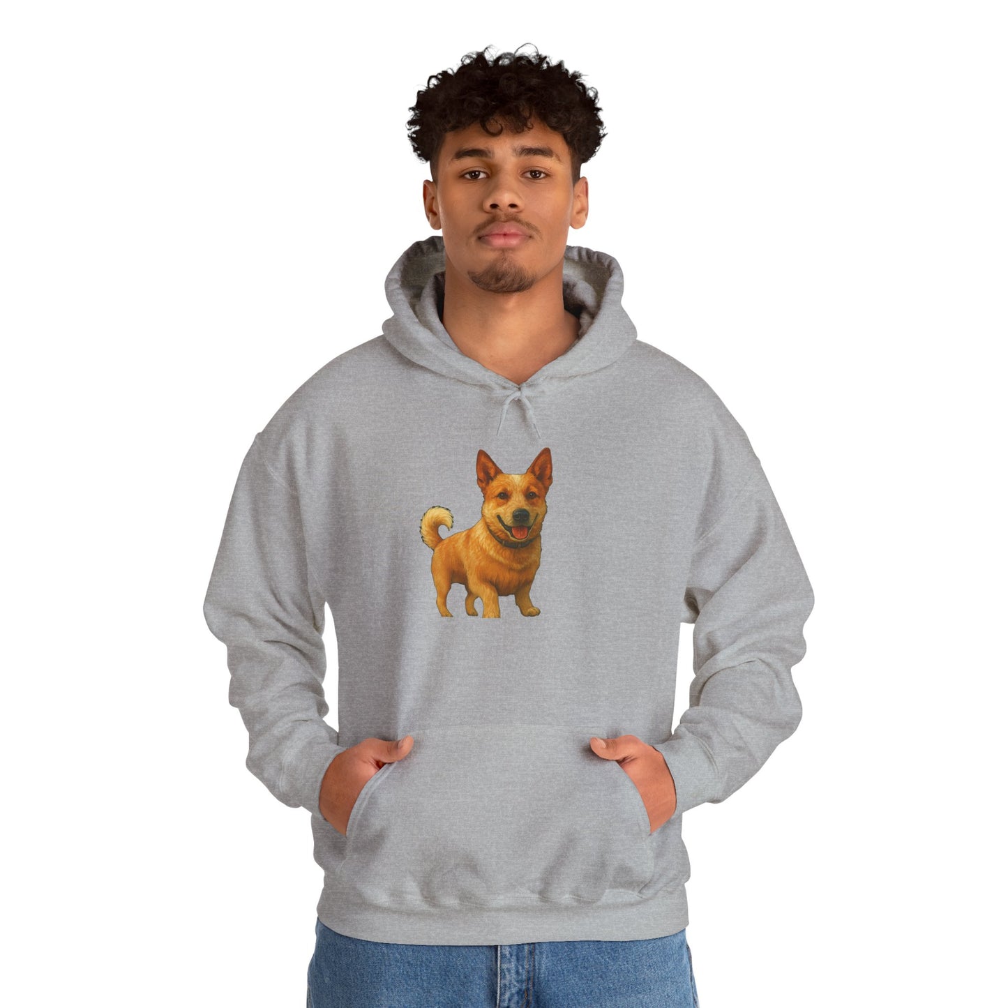 Red Heeler - Australian Cattle Dog #2 Unisex 50/50 Hooded Sweatshirt