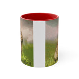Rabbit 'Clover' Accent Coffee Mug, 11oz