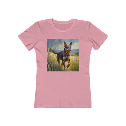Lancashire Heeler Women's Slim Fit Ringspun Cotton Tee