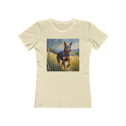 Lancashire Heeler Women's Slim Fit Ringspun Cotton Tee