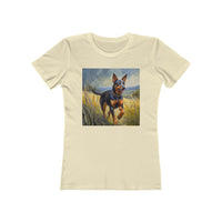 Lancashire Heeler Women's Slim Fit Ringspun Cotton Tee