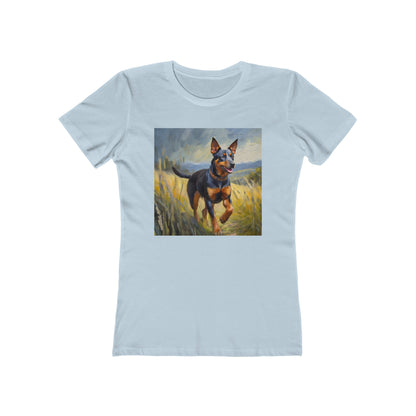 Lancashire Heeler Women's Slim Fit Ringspun Cotton Tee