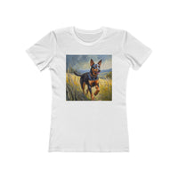 Lancashire Heeler Women's Slim Fit Ringspun Cotton Tee