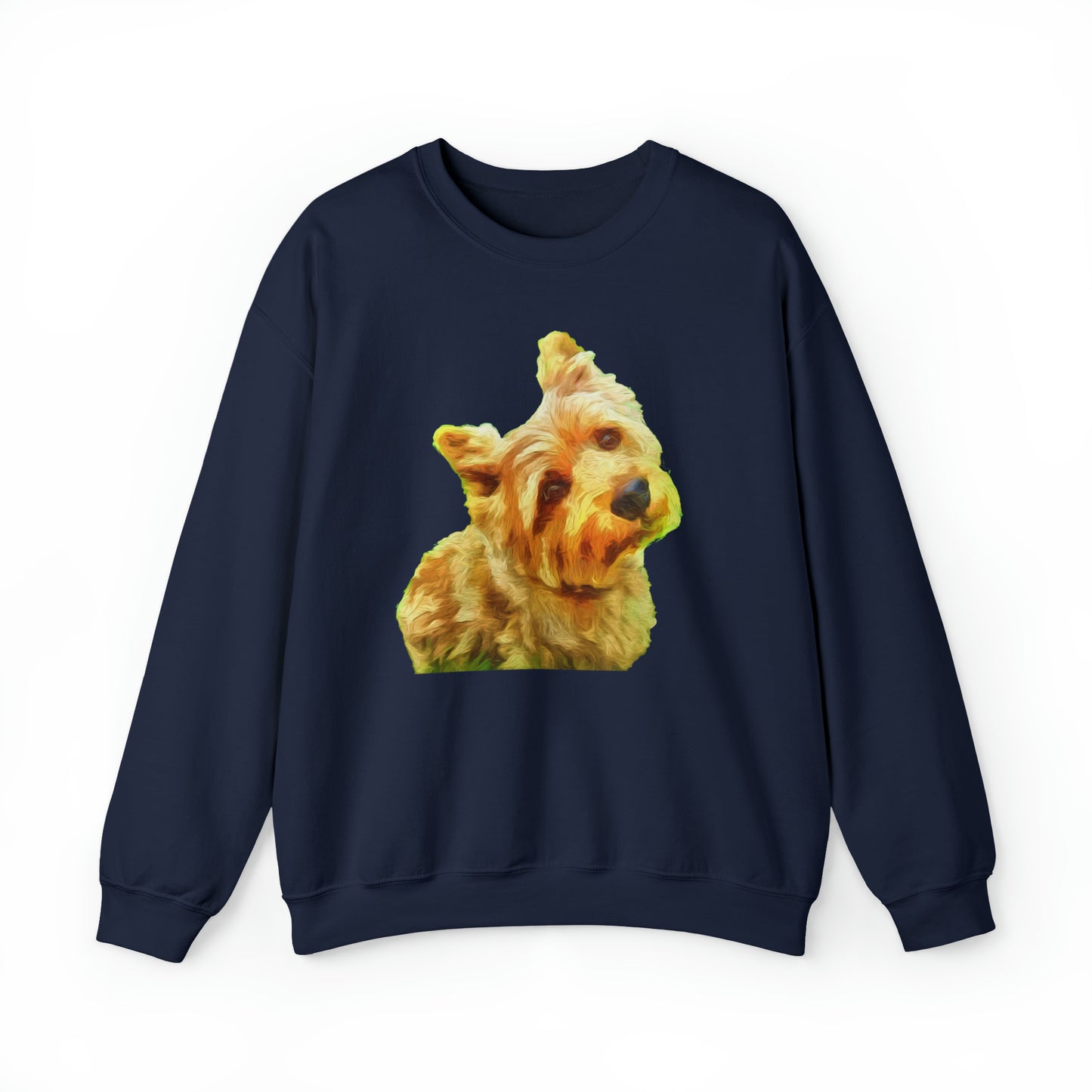 Norwich Terrier Unisex 50/50 Crewneck Sweatshirt