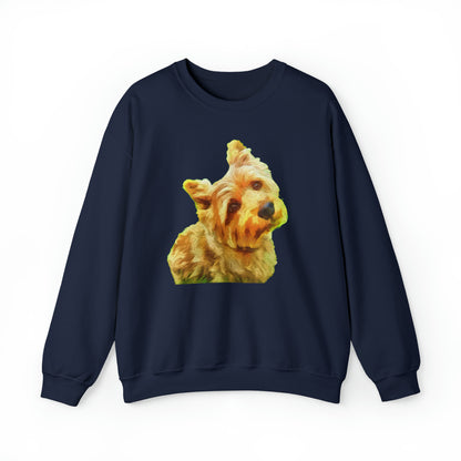 Norwich Terrier Unisex 50/50 Crewneck Sweatshirt