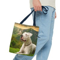 Dogo Argentino Tote Bag (AOP)