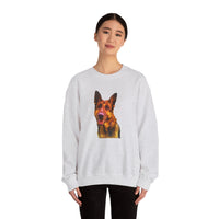German Shepherd 'Bayli' Unisex 50/50 Crewneck Sweatshirt