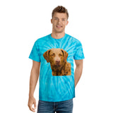 Chesapeake Bay Retriever Unisex Tie-Dye Tee, Cyclone