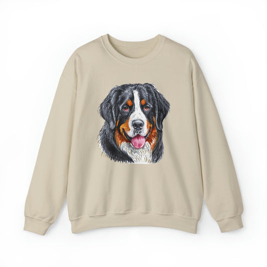 Bernese Mountain Dog #2 Unisex 50/50 Crewneck Sweatshirt