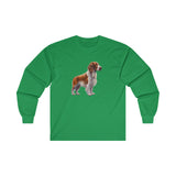 Irish Red & White Setter - Unisex Classic Cotton Long Sleeve Tee