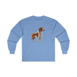 Irish Red & White Setter - Unisex Classic Cotton Long Sleeve Tee