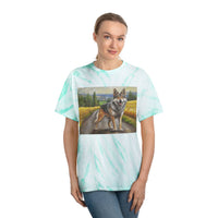 Czechoslovakian Vlciak Wolfdog Classic Tie-Dye Tee, Cyclone