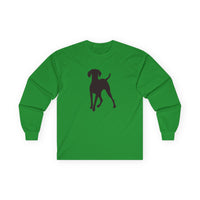 Hungarian Vizsla Unisex Cotton Long Sleeve Tee