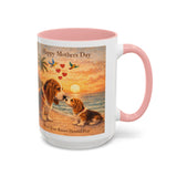 Basset Hounds - Mother's Day Accent Coffee Mug (11, 15oz)