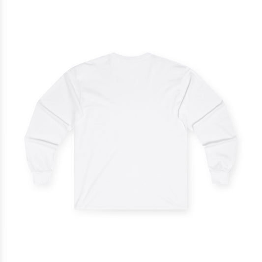 Blue Heron in Sunset Classic  Cotton Long Sleeve Tee