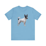 Japanese Terrier Unisex Jersey Tee - A Luxe Attire for Dog Lovers