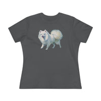 Japanese Spitz Women's Relaxed Fit Cotton Tee