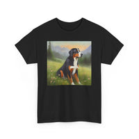 Greater Swiss Mountain Dog Unisex Heavy Cotton Tee