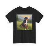 Greater Swiss Mountain Dog Unisex Heavy Cotton Tee