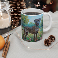 Treeing Tennessee Brindle Ceramic Mug 11oz