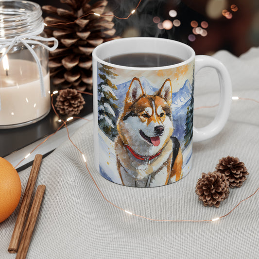 Chinook 'Sled Dog' Ceramic Mug 11oz – A Tribute to Power and Elegance