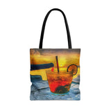 Cocktails at Sea Ranch Tote Bag