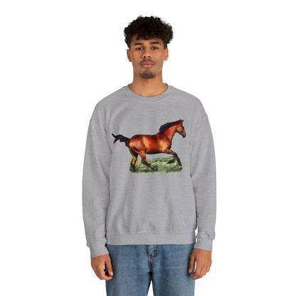 Horse 'Sam' Unisex 50/50 Crewneck Sweatshirt