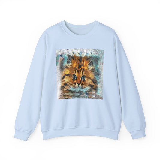 Fat Cat Unisex 50/50 Crewneck Sweatshirt