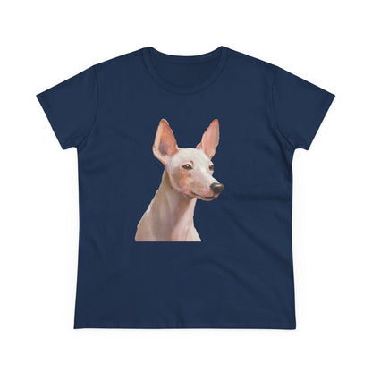 Xoloitzcuintli 'Mexican Hairless' Women's Midweight Cotton Tee