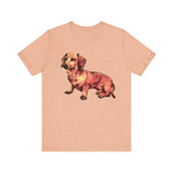 Dachshund 'Simone' - Unisex Jersey Short Sleeve Tee