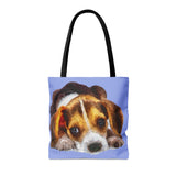 Beagle 'Daisy Mae' Tote Bag: Elegance Meets Playfulness