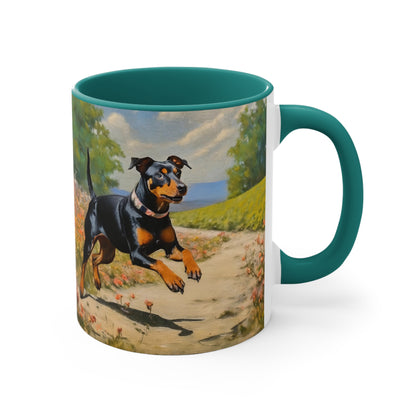 Manchester Terrier 11oz Ceramic Accent Mug