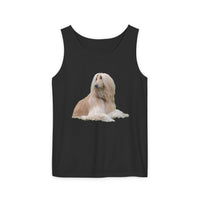 Afghan Hound Unisex  Relaxed Fit Ringspun Cotton Tank Top