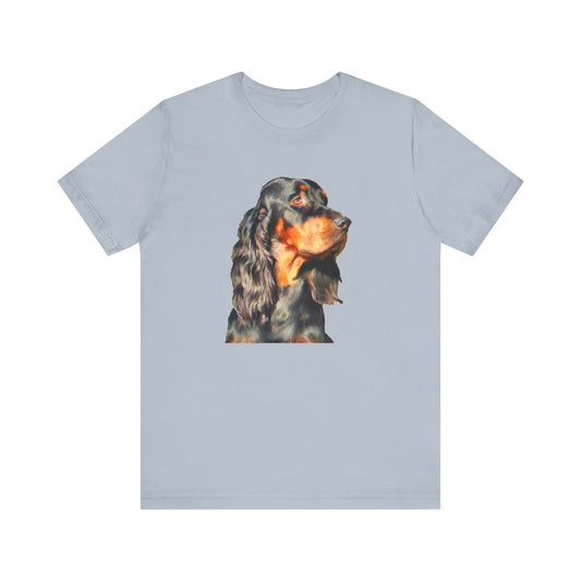 Gordon Setter 'Angus' Unisex Jersey Short Sleeve Tee