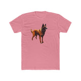 Belgian Tervurenv Men's Fitted Cotton Crew Tee