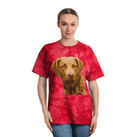 Chesapeake Bay Retriever Classic Tie-Dye Tee, Crystal