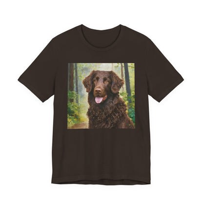 Curly Coated Retriever Jersey Short Sleeve Tee