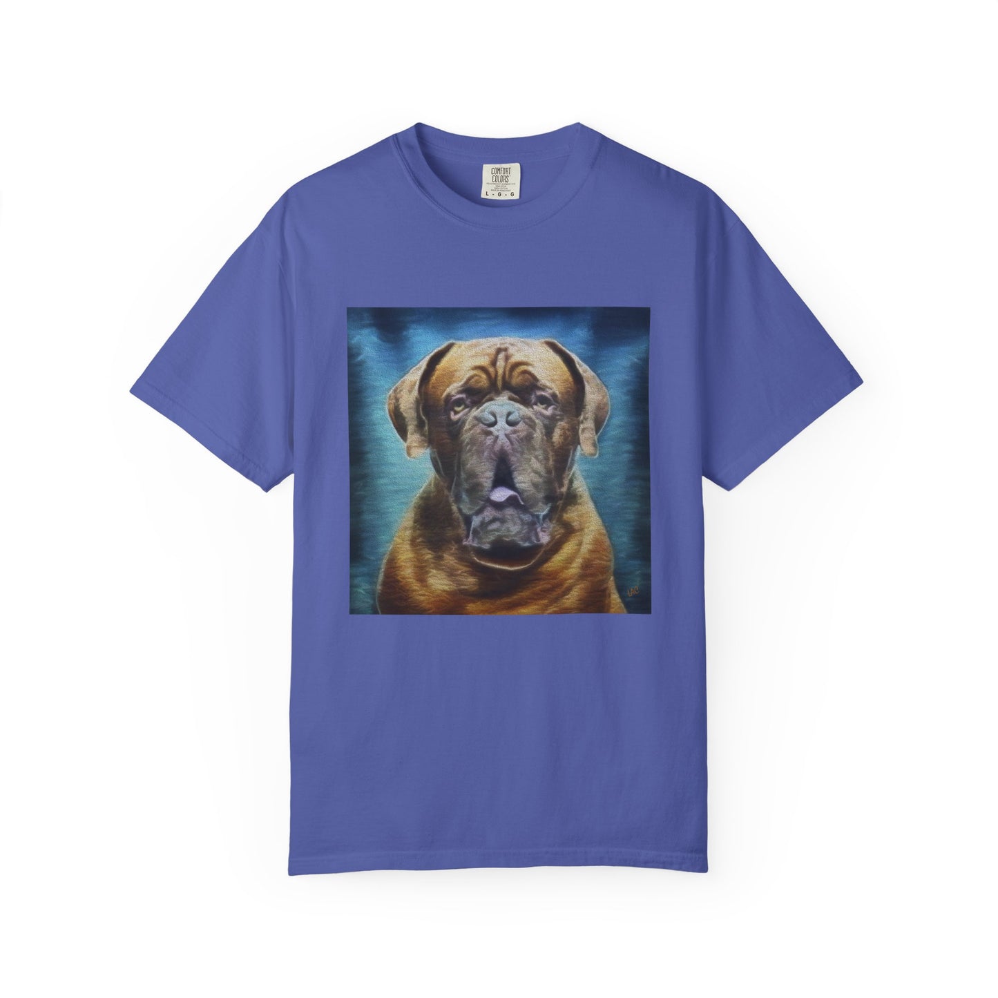Dogue de Bordeaux Unisex Relaxed Fit Garment-Dyed T-shirt