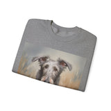 Scottish Deerhound 50/50  Crewneck Sweatshirt