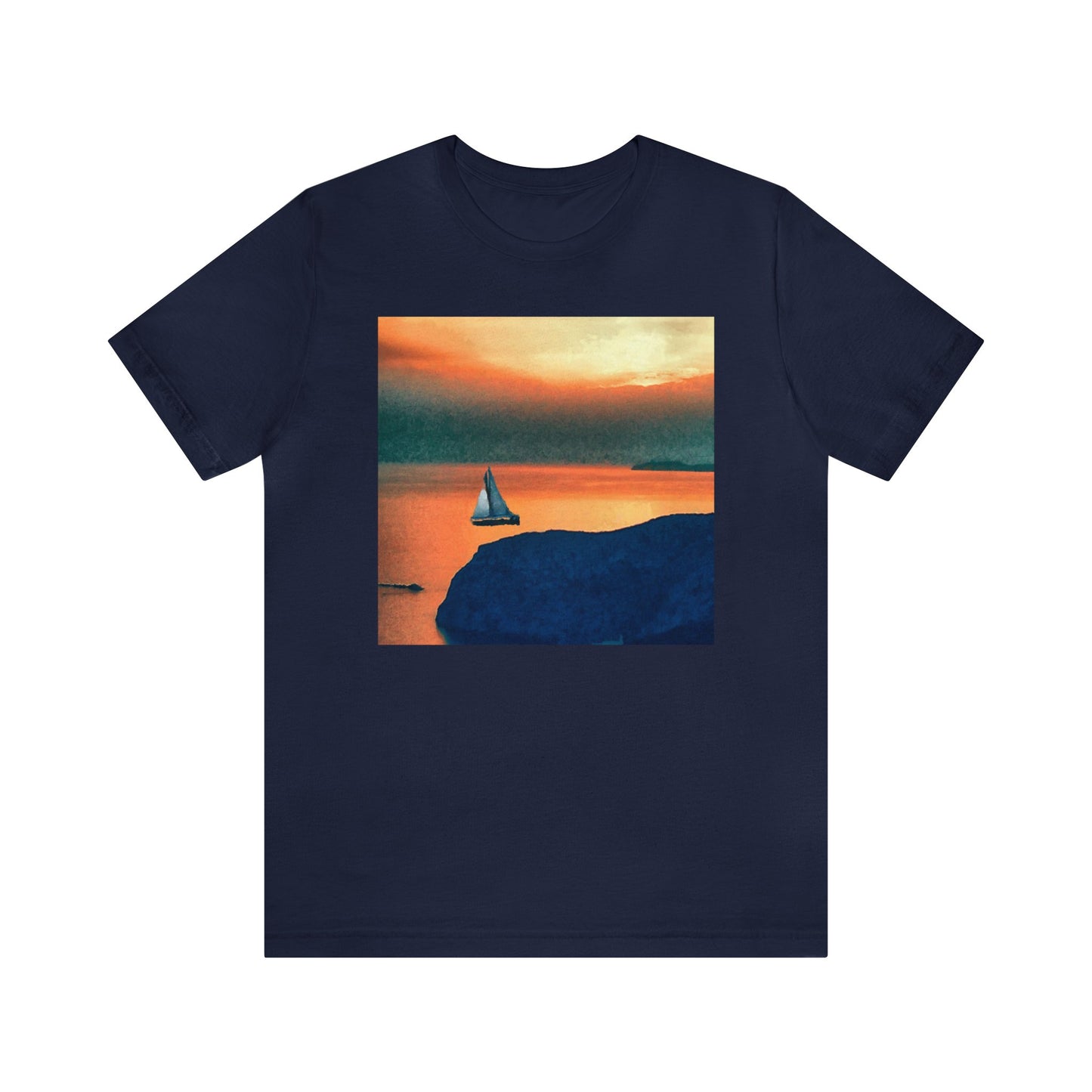Kastro Sunset (Sifnos, Greece) -  Classic Jersey Short Sleeve Tee