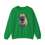 Pug - Unisex 50/50 Crewneck Sweatshirt