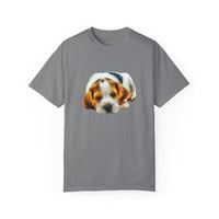 English Foxhound Unisex Relaxed Fit Garment-Dyed T-shirt