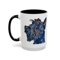 Schnauzer Ceramic Accent Coffee Mug, 2 sizes